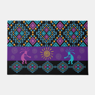Felpudo Kokopelli Southwest Rug