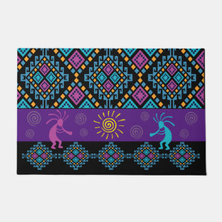 Felpudo Kokopelli Southwest Rug