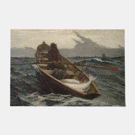 Felpudo La advertencia de niebla (de Winslow Homer)