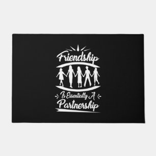 Felpudo La Amistad Es Esencialmente Una Asociación