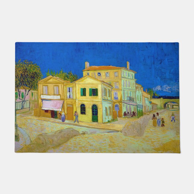 Felpudo La casa amarilla, Van Gogh (Anverso)
