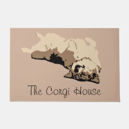 Felpudo La casa del Corgi