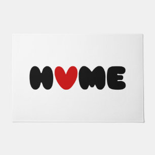 Felpudo La Casa Es Donde El Corazón Es Doormat