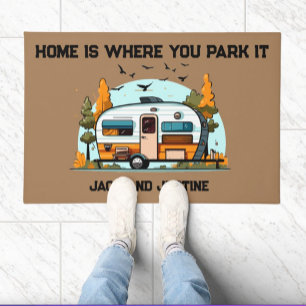 Felpudo La Casa Es Donde Se Aparta Doormat