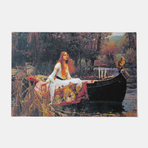 Felpudo La dama de Shalott, John William Waterhouse