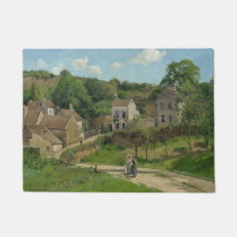 Felpudo La ermita de Pontoise Camille Pissarro