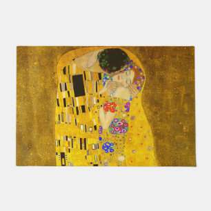 Felpudo La famosa pintura de Gustav Klimt en The Kiss