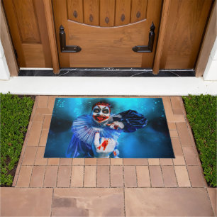 Felpudo La figura siniestra de payaso de Halloween de Slip