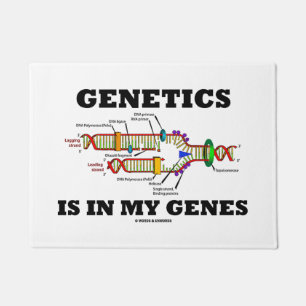 Felpudo La Genética Está En Mis Genes Humor De Replicación