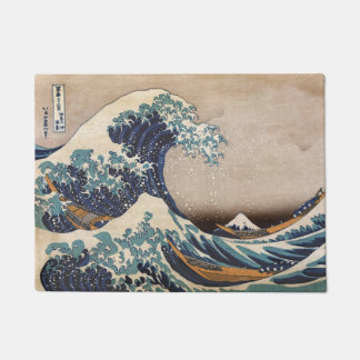 Felpudo La gran ola de Kanagawa