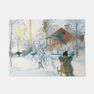 Felpudo La Granja Y El Lavadero De Carl Larsson