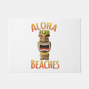 Felpudo La hawaiana divertida vara Tiki hawaiano
