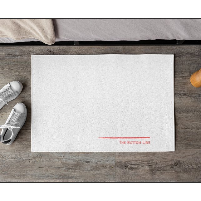 Felpudo La línea roja de fondo (Subido por el creador)