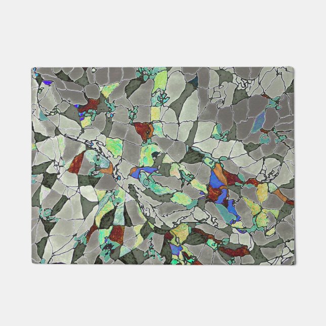 Felpudo La luna oscila la meditación (Anverso)