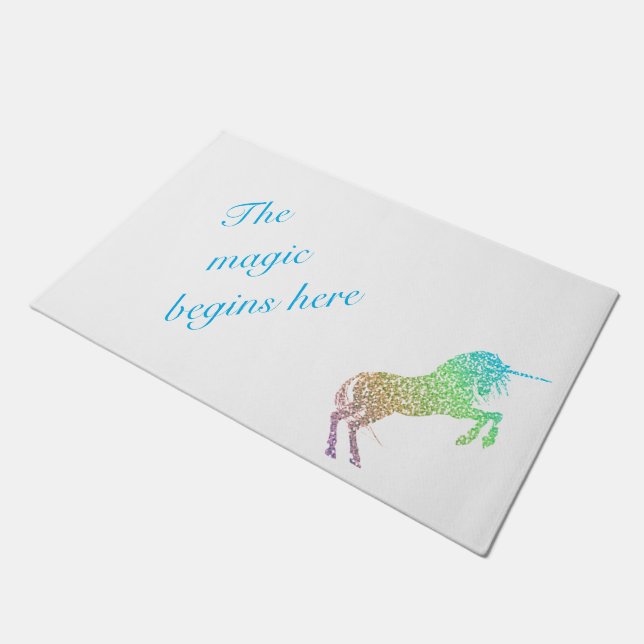 Felpudo La Mágica Empieza Aquí La Puerta Mat (Angular)