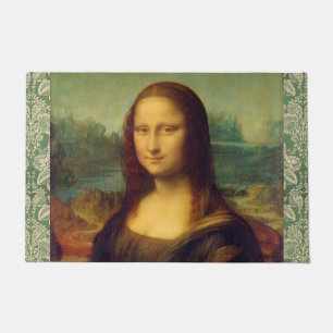 Felpudo La Mona Lisa de Leonardo da Vinci