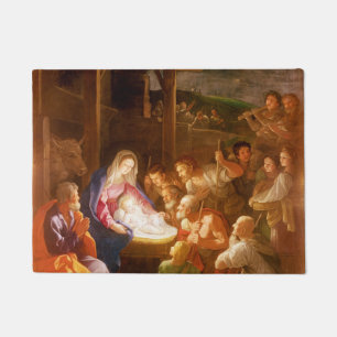 Felpudo La Natividad De La Noche 1640