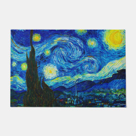 Felpudo La noche estrellada de Vincent Van Gogh