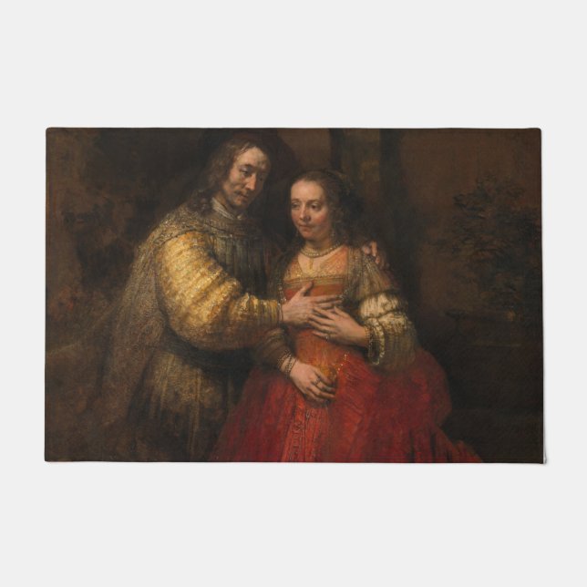 Felpudo La novia judía (por Rembrandt) (Anverso)