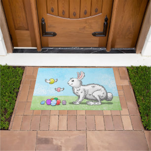 Felpudo La Pascua de Bunny