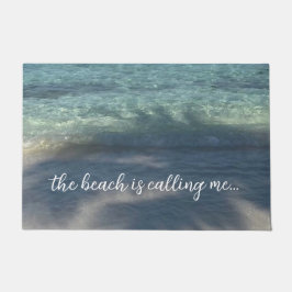 Felpudo La playa me llama paraíso tropical