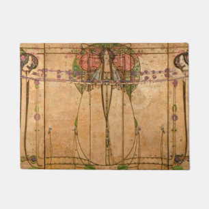 Felpudo La Reina de Mayo - Margaret Macdonald MackMacintos