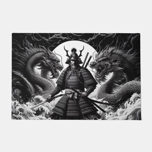 Felpudo La samouraï et les dragons (Anverso)