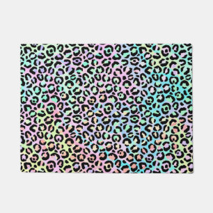 Felpudo La Serie Leopardo Irisado Diseño 5