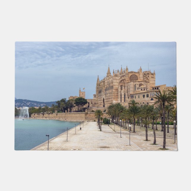 Felpudo La Seu, la Catedral de Palma de Mallorca - España (Anverso)