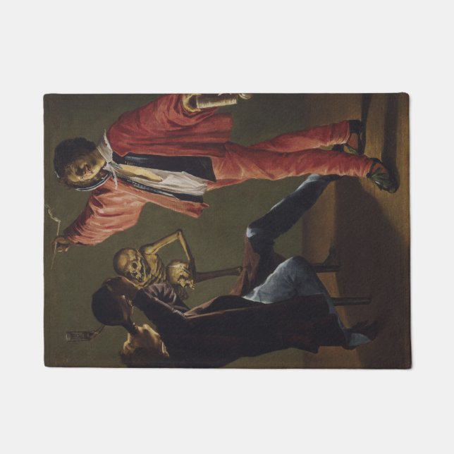 Felpudo La última gota de cerveza antes de que termine el  (Anverso)