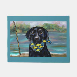 FELPUDO LABRADOR NEGRO