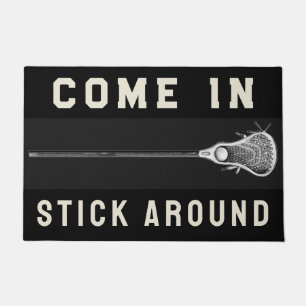 Felpudo Lacrosse Sports Decor Doormat