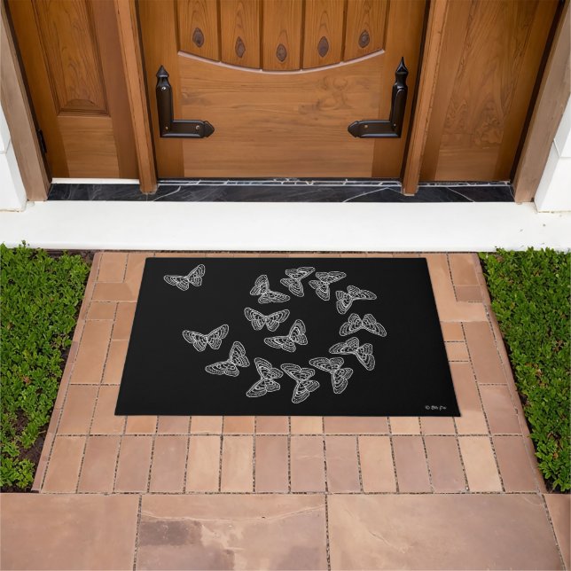 Felpudo Lacy Butterflies Doormat (Exterior)