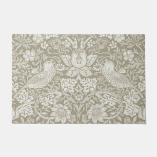 Felpudo Ladrón de fresa Ivory, William Morris