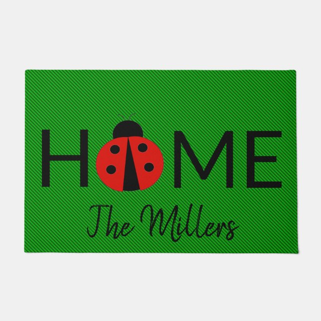 Felpudo Ladybug (Anverso)