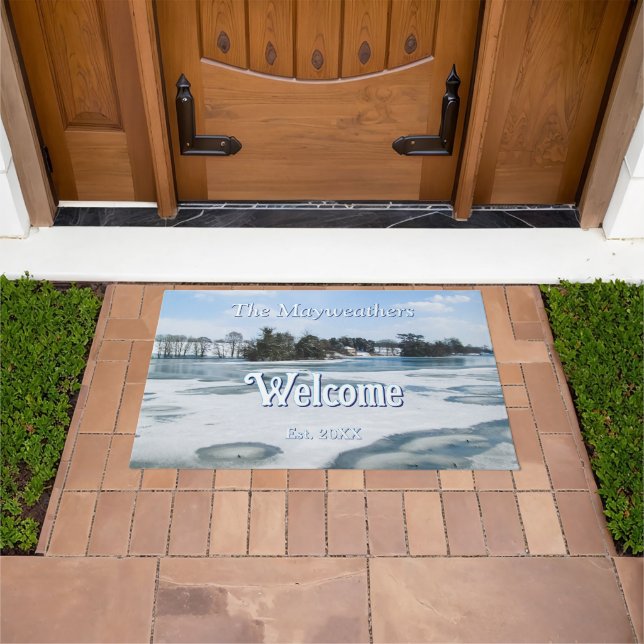 Felpudo Lago Inglés Icy - Personalizado (Exterior)