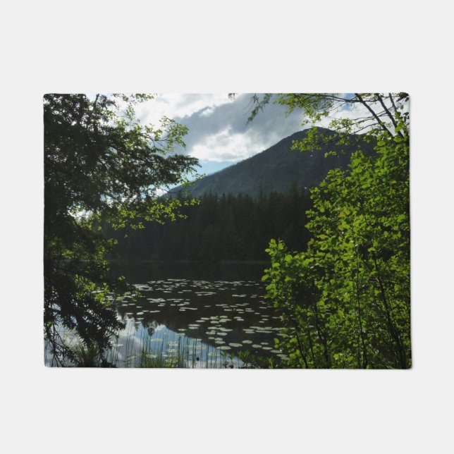 Felpudo Lago Johns I en el Parque Nacional Glacier (Anverso)