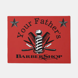 Felpudo Las estrellas de la barbería de tu padre