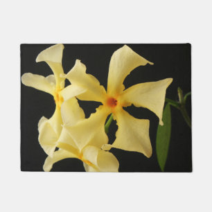 Felpudo Las flores de jazmín de Star dmcn