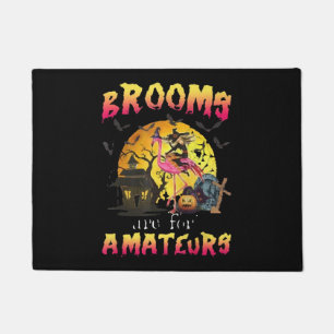 Felpudo Las Habitaciones Son Para Flamingo Halloween