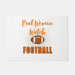Felpudo Las mujeres reales ven el fútbol - Citas divertida