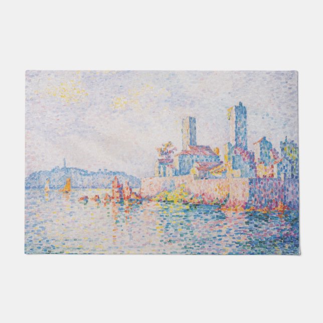 Felpudo Las Torres de Antibes (de Paul Signac) (Anverso)