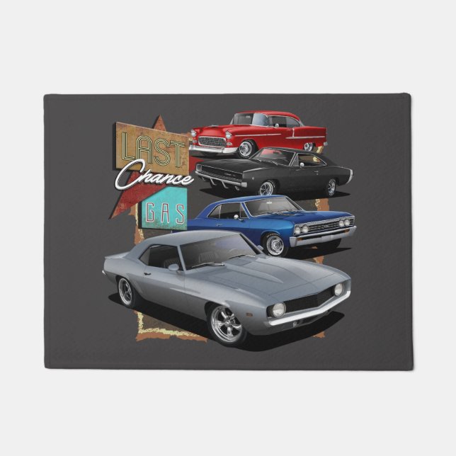 Felpudo Last Chance Garage Cars (Anverso)
