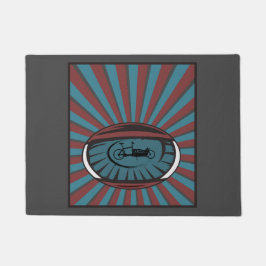 Felpudo Lastenrad im Auge mit Strahlen