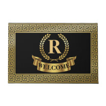 Laurel Wreath Llavero Griego Personalizable Puerta
