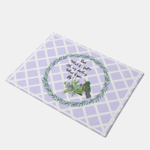 Lavender Hummingbird deja Doormat