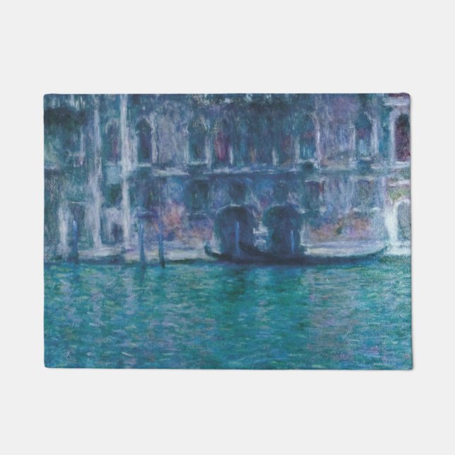 Felpudo Le palais da Mula Claude Monet (Anverso)