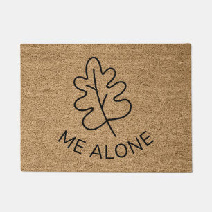 Felpudo Leaf Me Alone