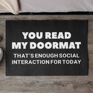 Felpudo Leer mi Doormat
