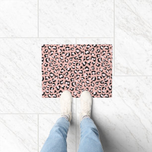 Felpudo Leopard Print, Leopard Spots, Pink Leopard